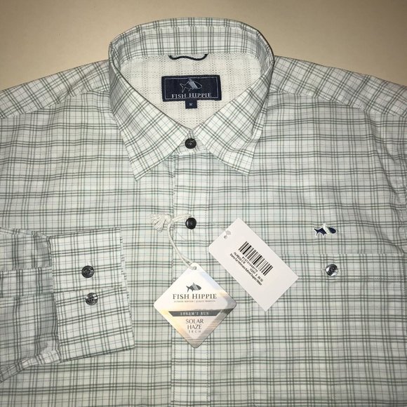 Fish Hippie Shirts Mens Fish Hippie Solarhaze Tech Long Sleeve